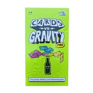 Cards vs. Gravity Pro The Gravity Defying Card-Balancing Game 2-8 Players Family